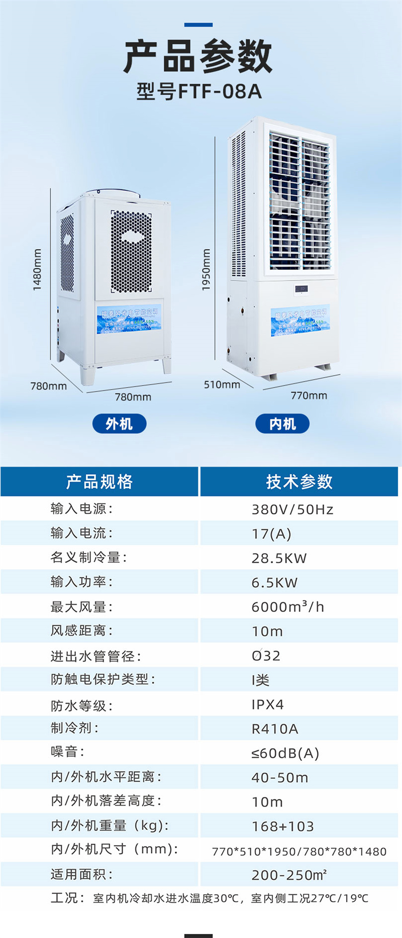 福泰风蒸发冷空调，凭啥比传统空调节能30%-60%