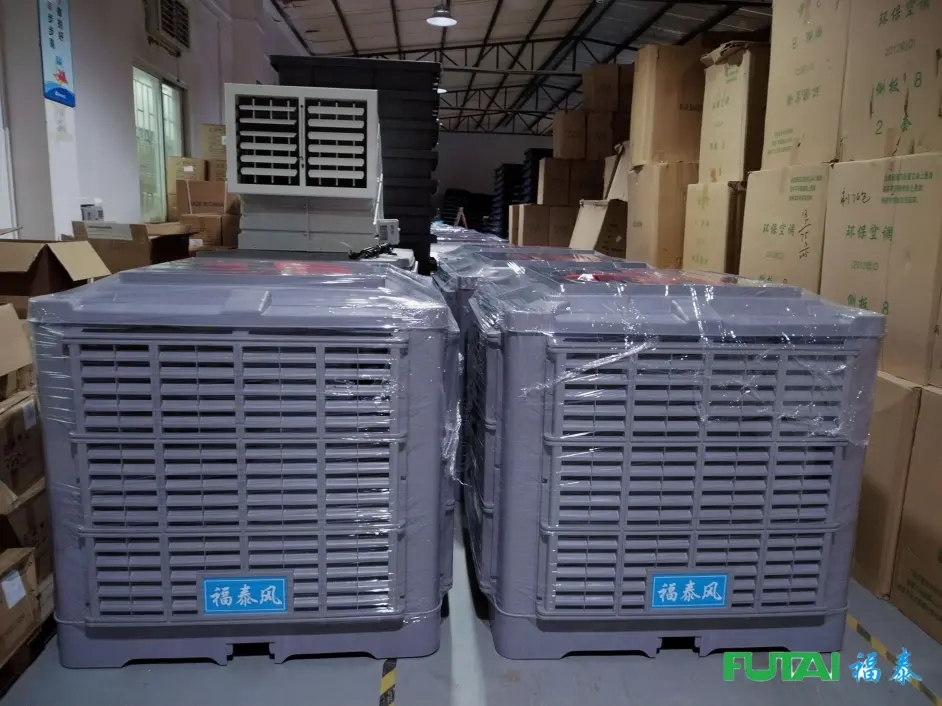 铁皮厂房“高热”救急：移动冷风机即装即冷